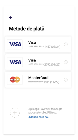 Visa MasterCard